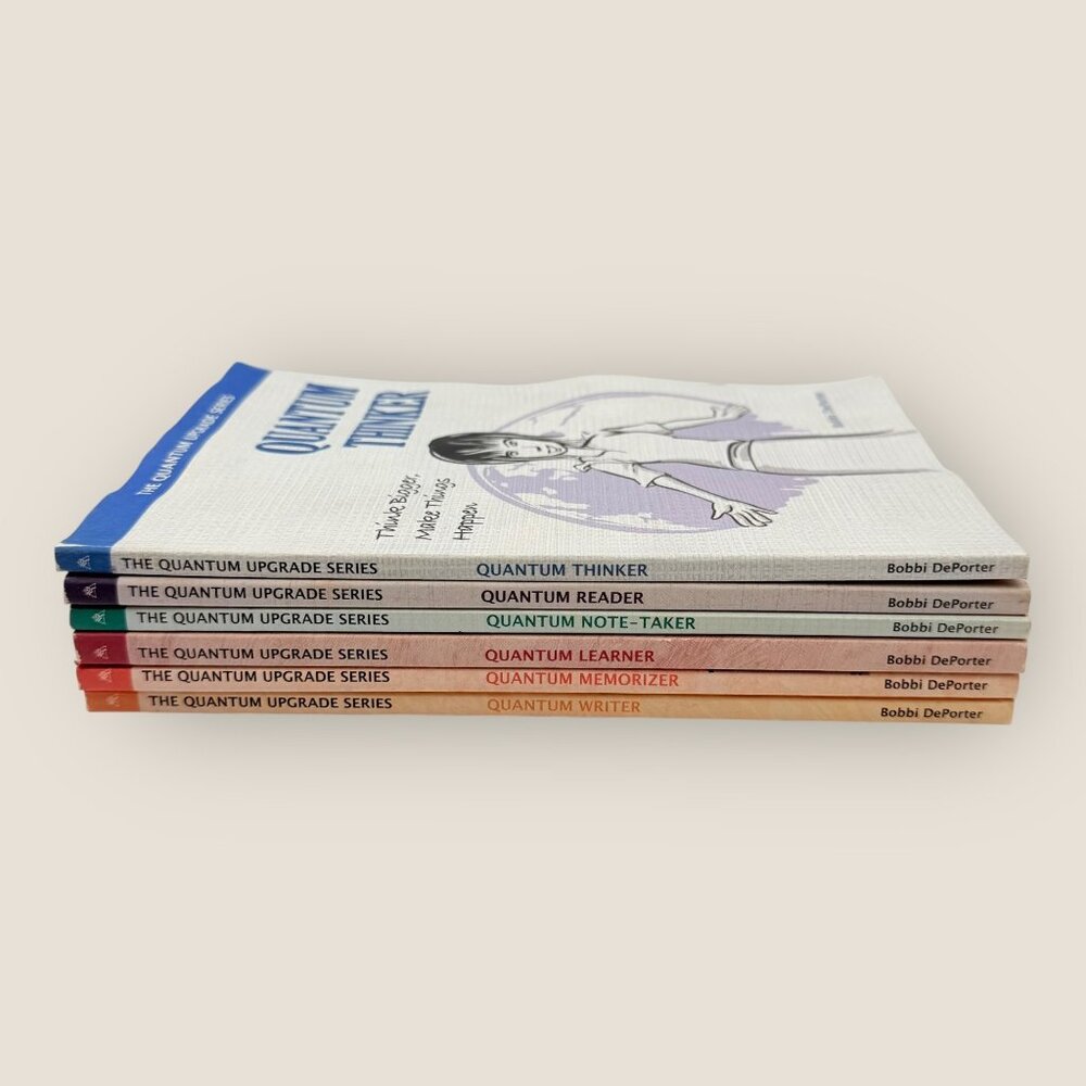The Quantum Upgrade Series Book Set of 6 By Bobbi DePorter Educational Paperback